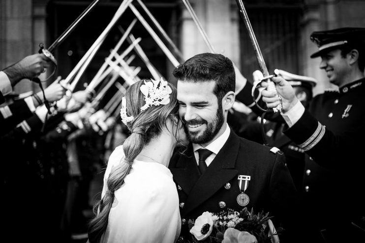 fotografia de boda fotografos madrid mejores boda militar invierno estilo elegante novia novio castrense finca tenadas reportaje natural 25